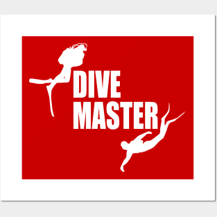 Scuba Diving Divemaster Posters and Art